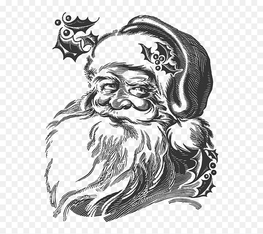 Free Photo Santa Claus Parties Christmas December - Max Pixel Realistic Santa Claus Drawing Png,Santa Claus Face Png