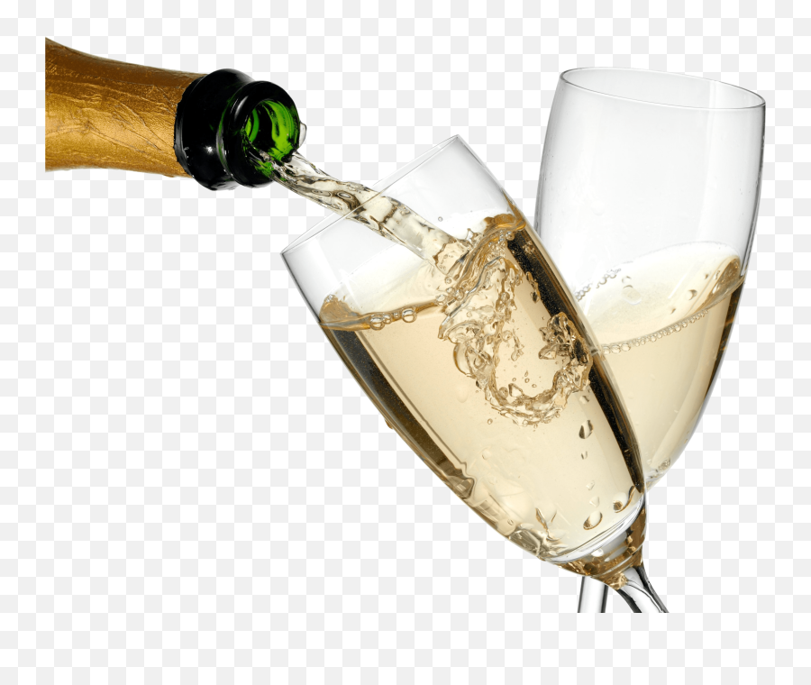 Champagne Png Hd - Champagne Bottle And Glass Png,Champagne Glass Transparent Background