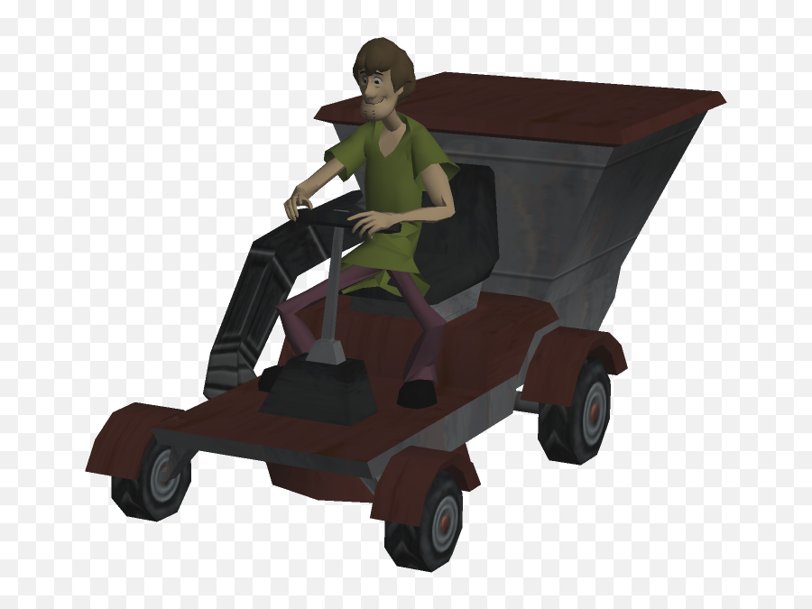 Playstation 2 - Scoobydoo Night Of 100 Frights Shaggy Wagon Png,Shaggy Png