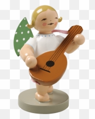 Angel With Lute Png
