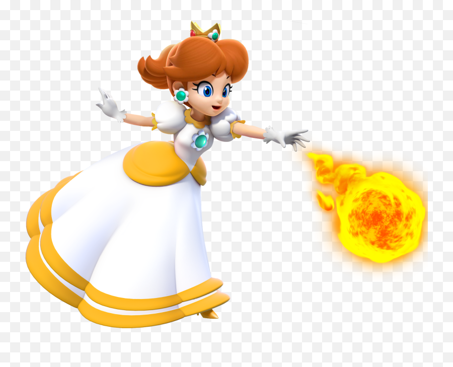 Download Hd How Princess Daisy Should Be In Her Official - Princess Daisy Png,Princess Daisy Png