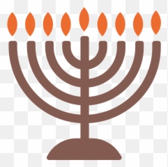 Menorah Emoji Clipart Free Download Transparent Png - Icon Png