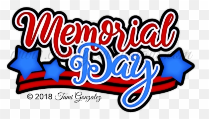 Memorial Day Title - Clip Art Png,Memorial Day Png
