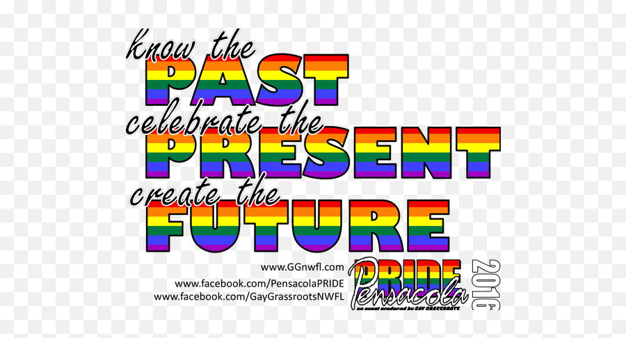 Pensacola Pride Week Celebrates Lgbt Past Present Future - Horizontal Png,Lgbt Transparent