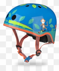 Micro Adjustable Kids Helmet - Jungle Kid Bicycle Helmet Png,Helmet Png