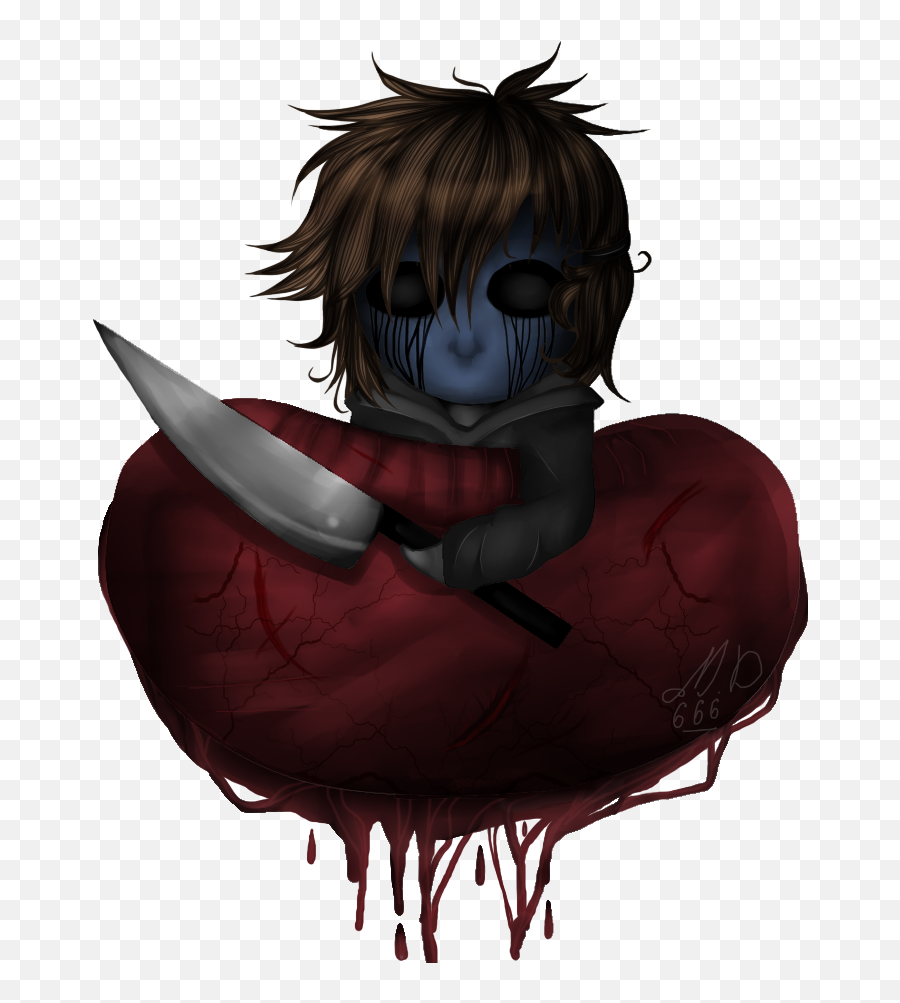 Download Hd Kidney Drawing Evil - Creepypasta Eyeless Jack Demon Png,Kidney Png