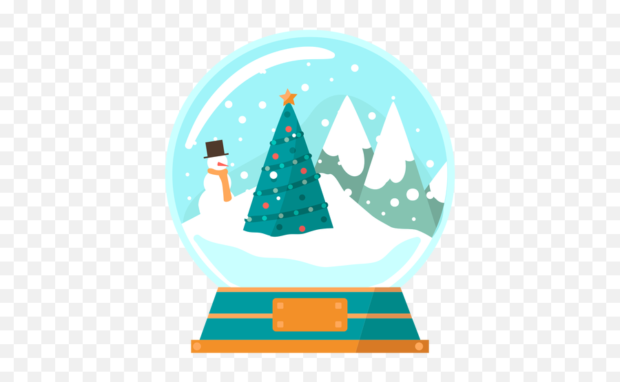Download Christmas Tree Scene Snow Globe Transparent Png U0026 Svg New Year Tree Snow Tree Png Free Transparent Png Images Pngaaa Com