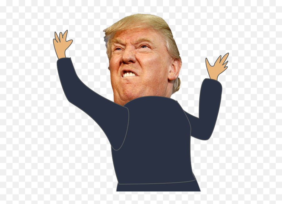 Top Joe Rogan Trump Stickers For Android U0026 Ios Find The - Donald Trump Png Gif,Trump Head Transparent Background