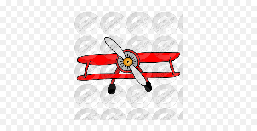 Plane Picture For Classroom Therapy Use - Great Plane Clipart Fan Png,Biplane Png
