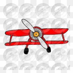 Plane Picture For Classroom Therapy Use - Great Plane Clipart Fan Png,Biplane Png