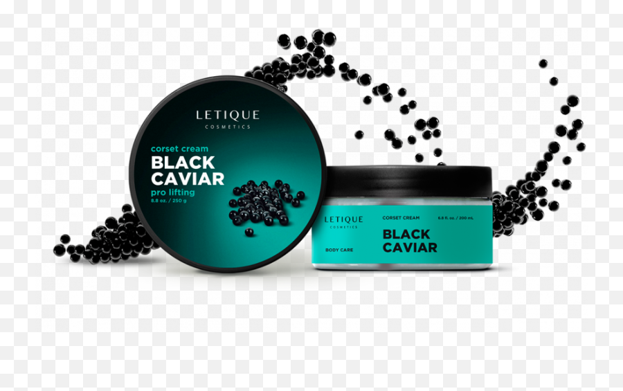 Corset Cream Black Caviar Letique Cosmetics - Letique Cosmetics Png,Caviar Png