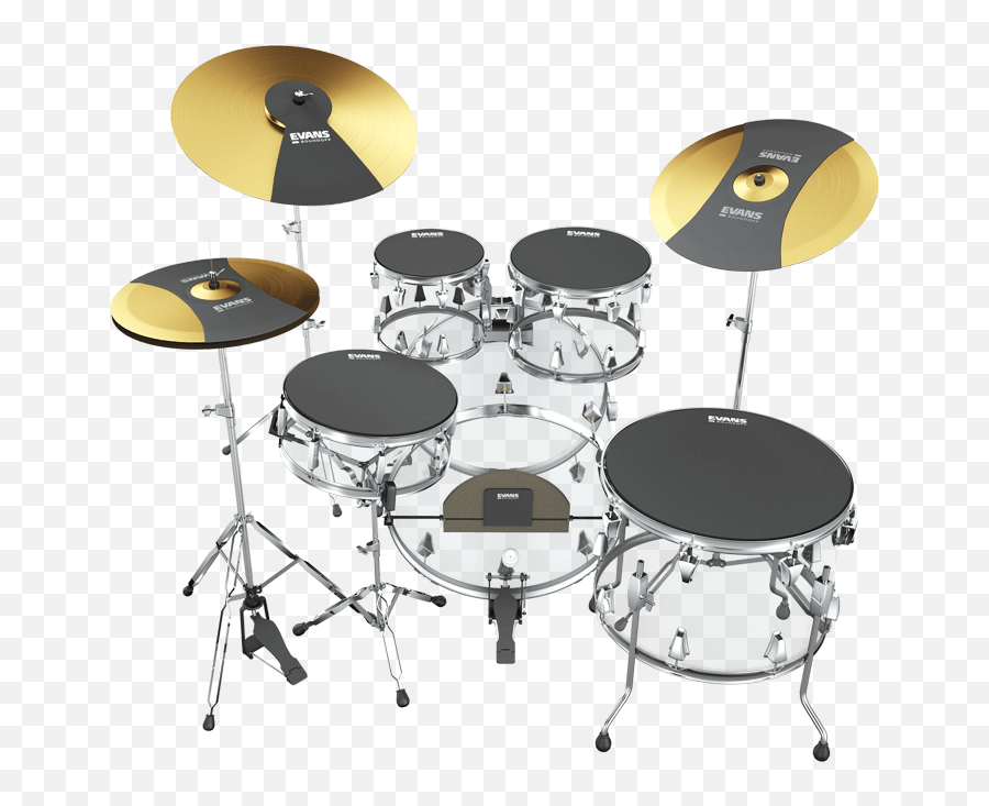Evans Sound Off Mute Set - Drumtek Store Drum Mutes Evans Sound Off Png,Drum Set Png