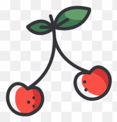 Cherry Color Icon - Transparent PNG u0026 SVG vector file Icon