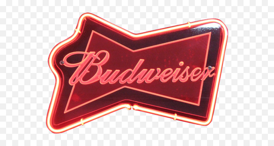 Budweiser Logo Neon Png Transparent - Budweiser Six Pack,Budweiser Logo Png