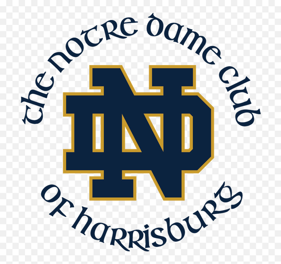 Download Welcome To The Notre Dame Club Of Harrisburg Online - Notre Dame Football Png,Notre Dame Football Logo