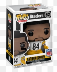 Covetly Funko Pop Football Antonio Brown Road Jersey 62 - Chris Hardwick Funko Pop Png,Antonio Brown Png