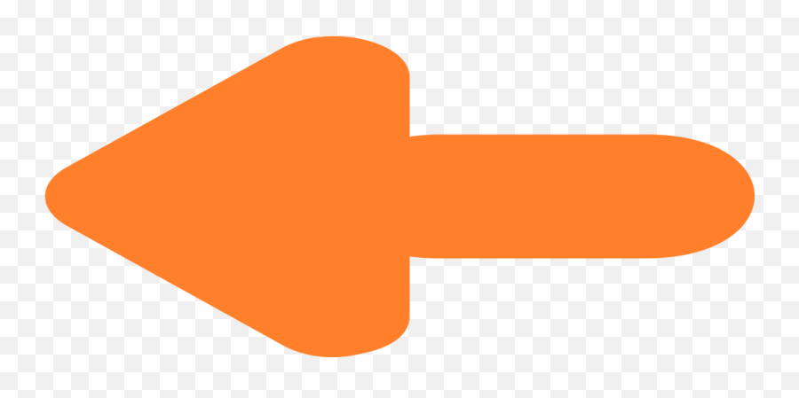 Left Side Orange Color Arrow - Back Icon Orange Png Back Icon Png Orange,Back Icon Png