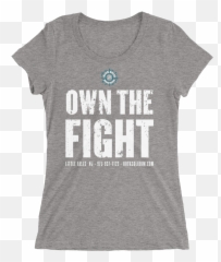 Own The Fight - Womenu0027s Tshirt U2014 Rock Solid Krav Maga Png,Krav Maga Logo
