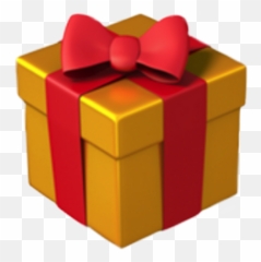 Download Gift Present Iphone Emoji Christmas Christmastime - Png