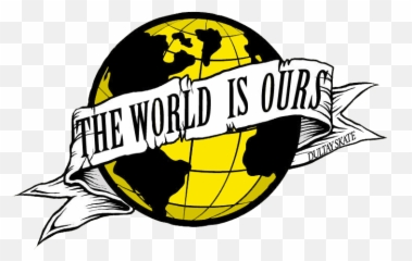 Newest Products - DulTay Sustainable Clothing World Is Yours Sticker png