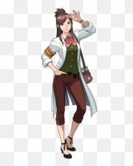 There Are No Objections For The Phoenix Wright Ace Attorney - Ema Skye png