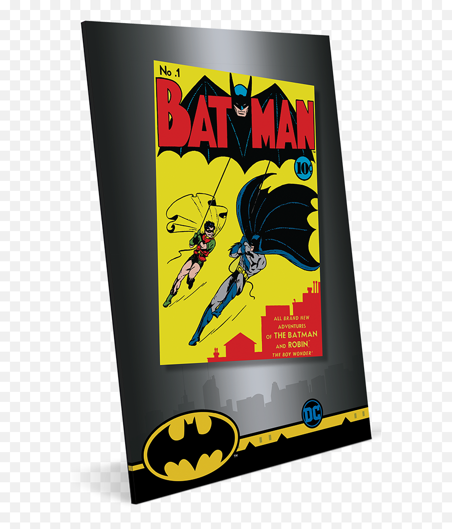 Dc Comics Book Covers - Batman No 1 Png,Detective Comics Logo