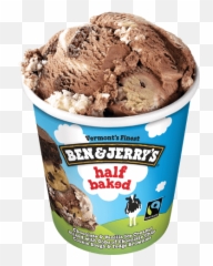 Fun Facts About Ben Jerrys - Half Baked Ice Cream Ben And Png,Ben And Jerry's Logo