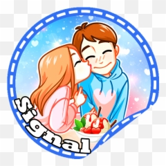 Stickers For Signal - Telegram Love Story png