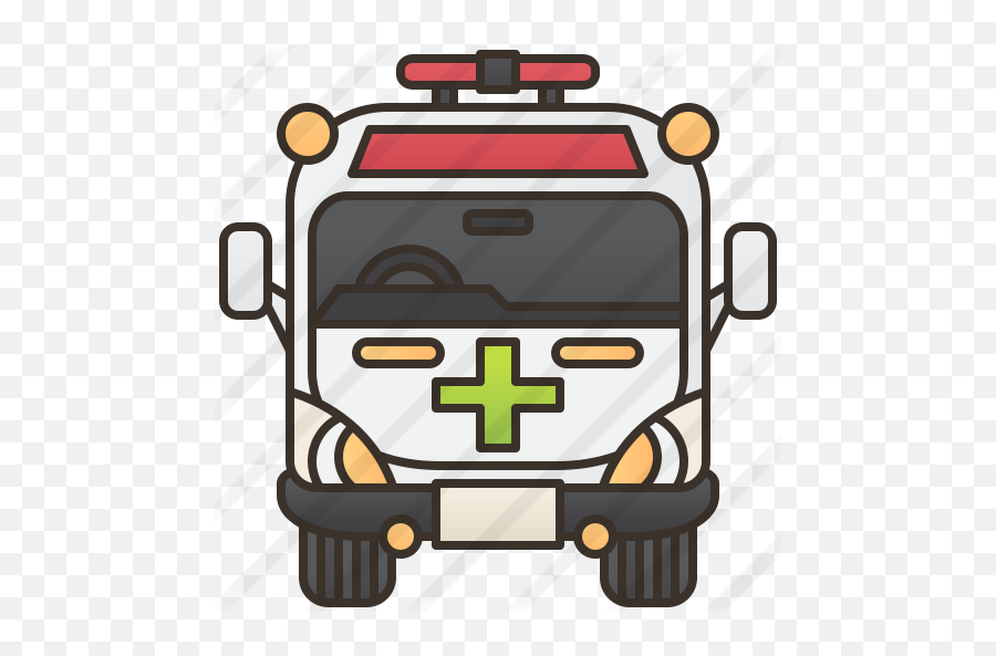 Ambulance - Free Medical Icons Commercial Vehicle Png,Emergency Service Icon