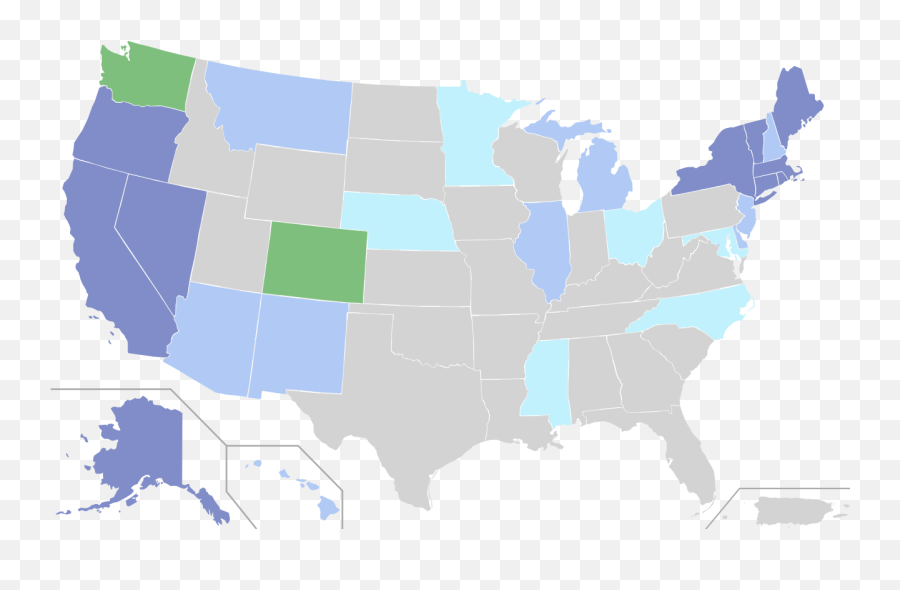 Google Maps Musings - Last Time Republican Voted In Each State Png,Waze Icon Legend