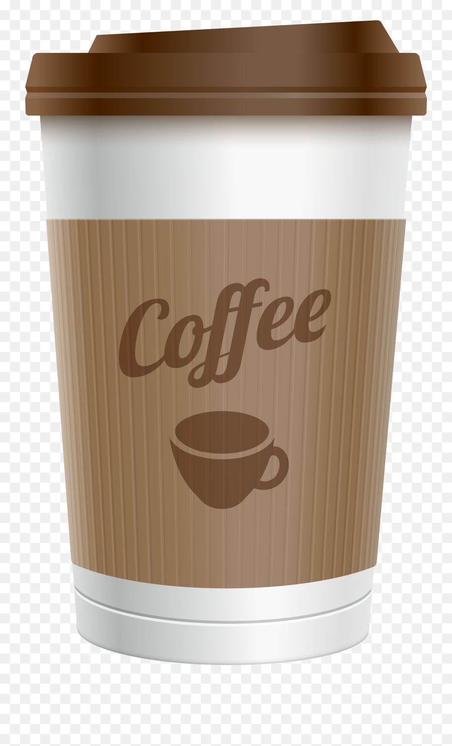 Plastic Coffee Cup Png Clipart Image - Coffee Cup Transparent Background,Cup Of Coffee Transparent Background