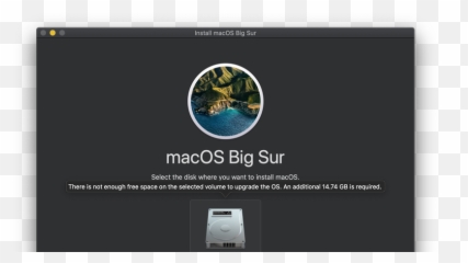 Second Big Sur 1121 Update Fixes Mac Installation Issue - Macos Install Screen png