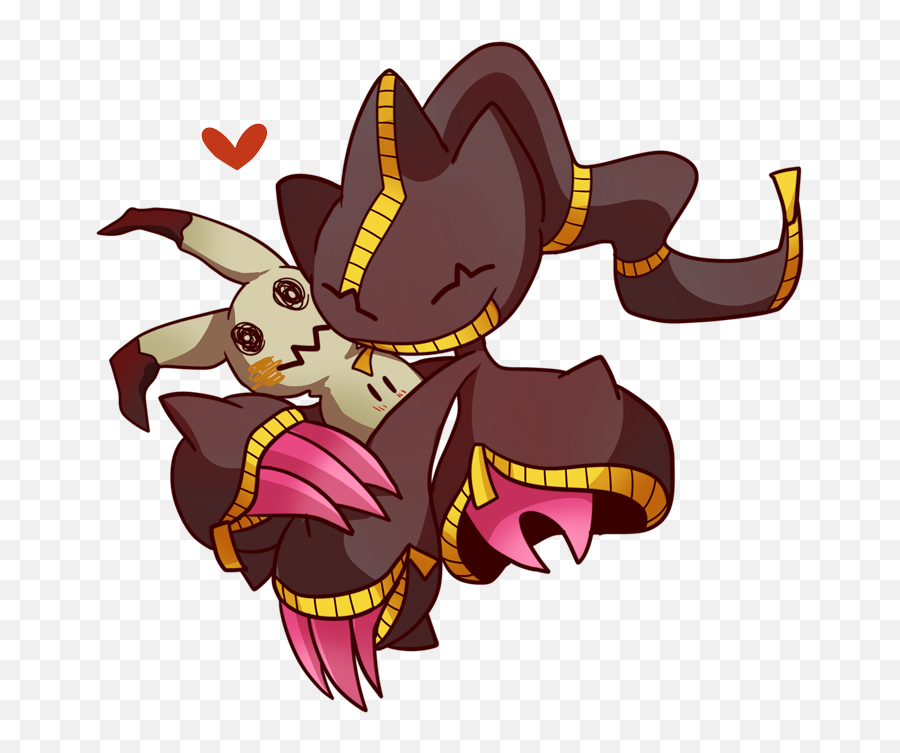 Pokemon Mimikyu And Banette - Mimikyu Banette Png,Mimikyu Png