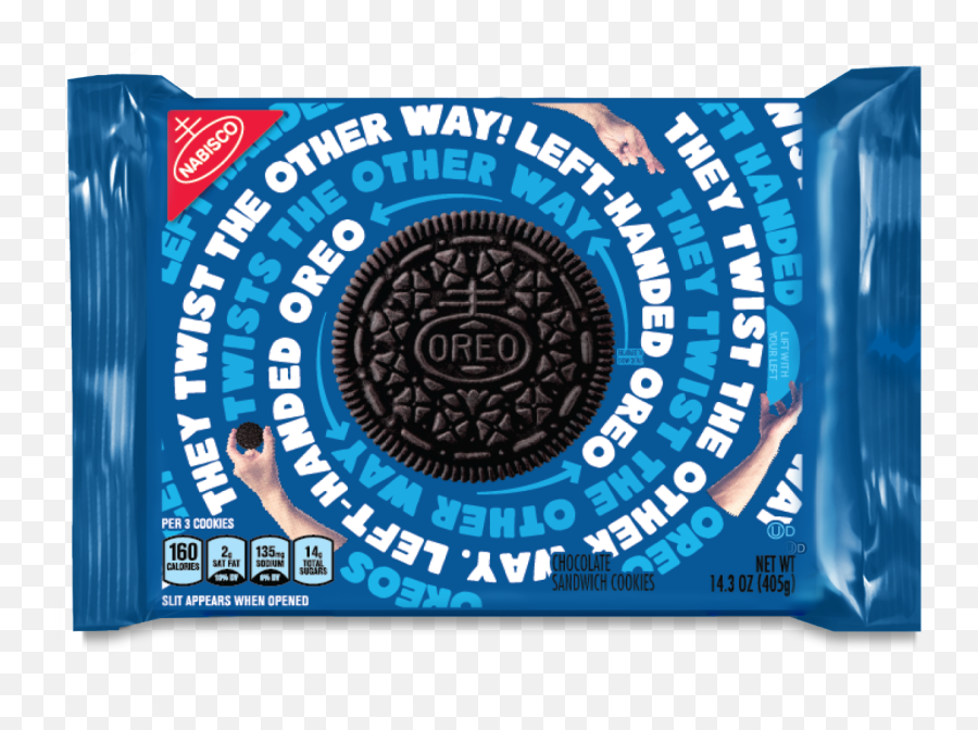 Oreo Cookies Png 5 Image - Left Hand Oreo Package,Oreo Logo Png