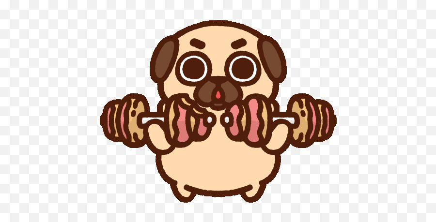 Puglie Pug Dog Sticker - Puglie Pug Puglie Pug Discover Cute Puglie Pug Gif Png,Pug Icon