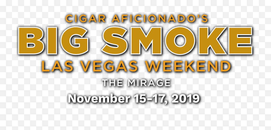 Cigar Aficionadou0027s Big Smoke Rocky Patel Premium Cigars - Big Smoke Las Vegas 2019 Png,Big Smoke Png