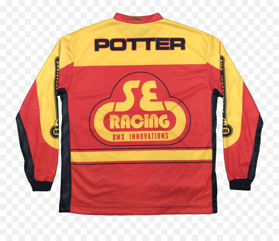 Custom Se Jerseys From Potter Racing Products U2013 Bikes - Long Sleeve Png,Icon Domain Helmet