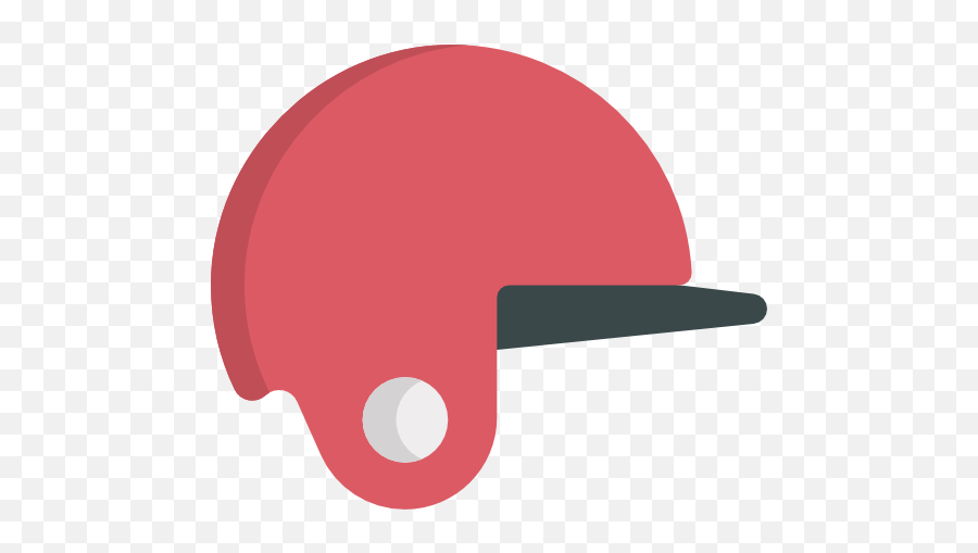 Baseball Helmet - Free Sports Icons Baseball Helpmet Icon Png,Red Icon Helmet