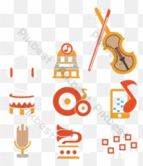 71000 Violin Icon Images Stock Design - Vertical png