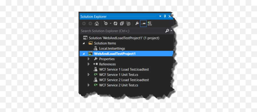 Load Testing Wcf Services Using Visual Studio U2013 Part 2 - Visual Studio Build Action Png,Wcf Icon
