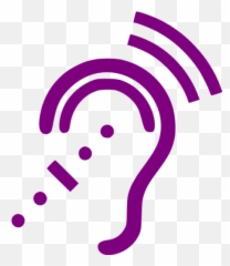 Purple Assistive Listening System Icon - Free purple Assistive Listening Icon png