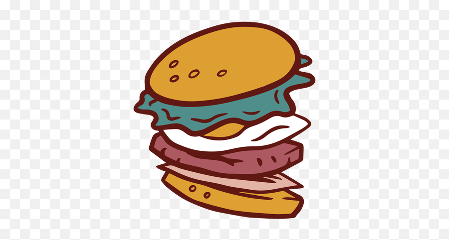 Burger Logo Logotype Silhouette Transparent Png U0026 Svg Vector - Burger Ilustration Png,Burger Vector Icon