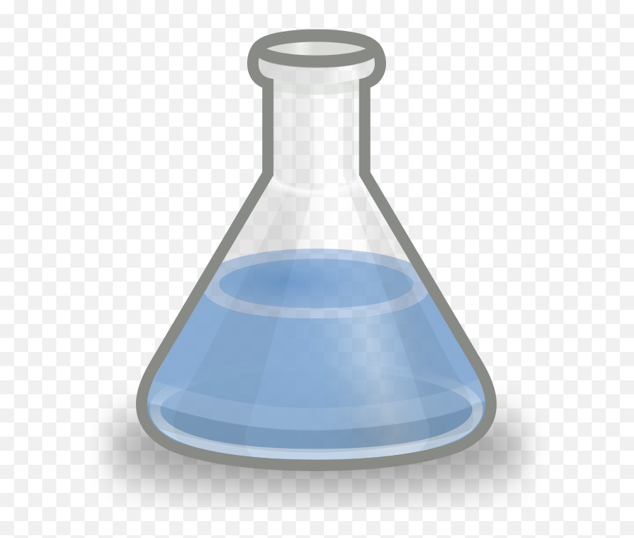 Fileconical Flask Bluesvg - Wikipedia Conical Flask Png,Erlenmeyer Flask Icon