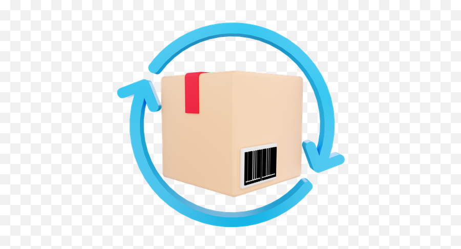 Premium Return Package 3d Illustration Download In Png Obj - Cardboard Box,Package Delivery Icon