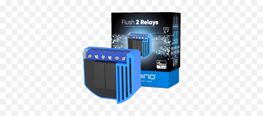 Qubino Flush 2 Relays Make Your Lights Smart Control - Qubino Flush 1 Relay Png,Pof Notification Icon