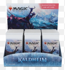 Magic The Gathering - Kaldheim Set Booster Box png