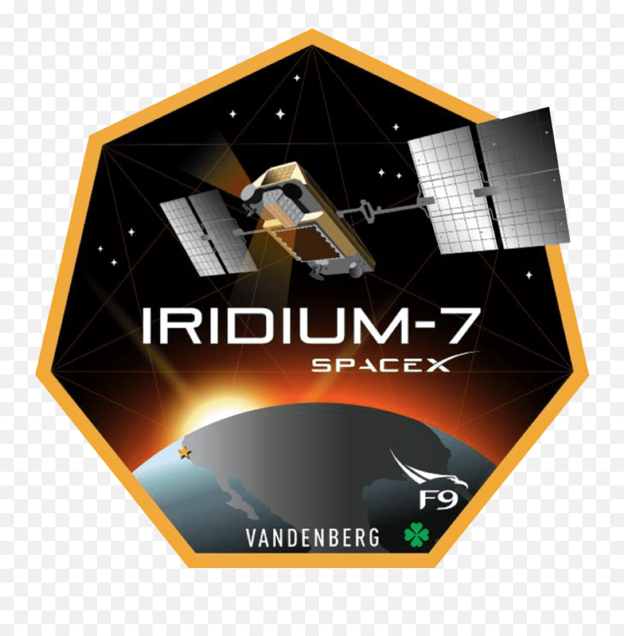 Falcon 9 Iridium Next Mission 7 Launch Details Spacex History - International Space Station Png,Spacex Png