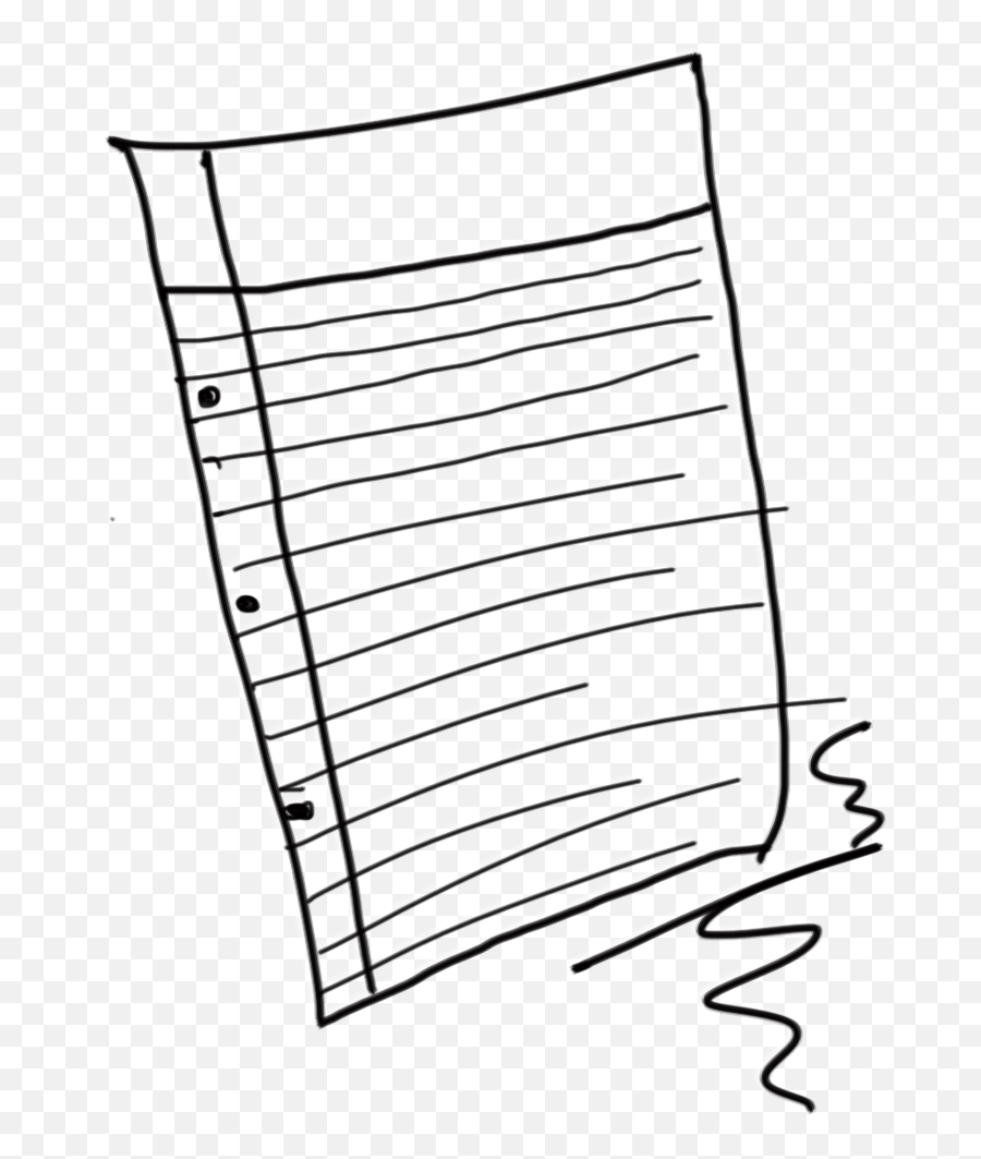 Clipart Paper Piece Transparent - Drawing Of A Paper Png,Piece Of Paper Png