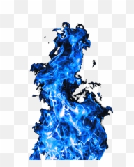 Cool Backgrounds Png Blue Flames - Transparent Fire