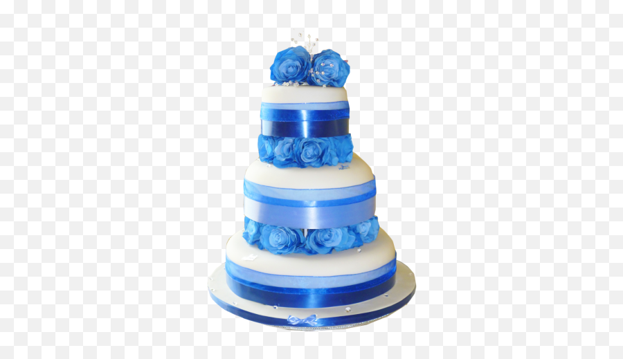 Download Blue Rose Wedding Cake - Cake In Blue Png Full Blue Cake Png,Wedding Cake Png